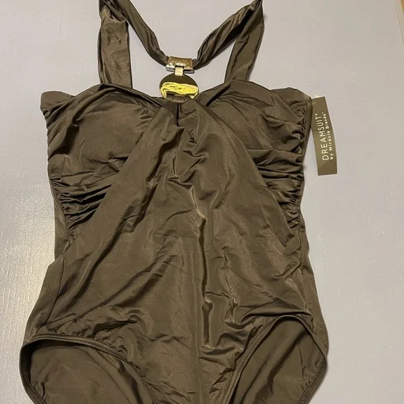 Dreamsuit by Miracle Brands - Black One Piece - Picture 1 of 4